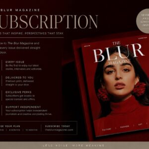 The Blur Yearly Subscriptions (One Time)